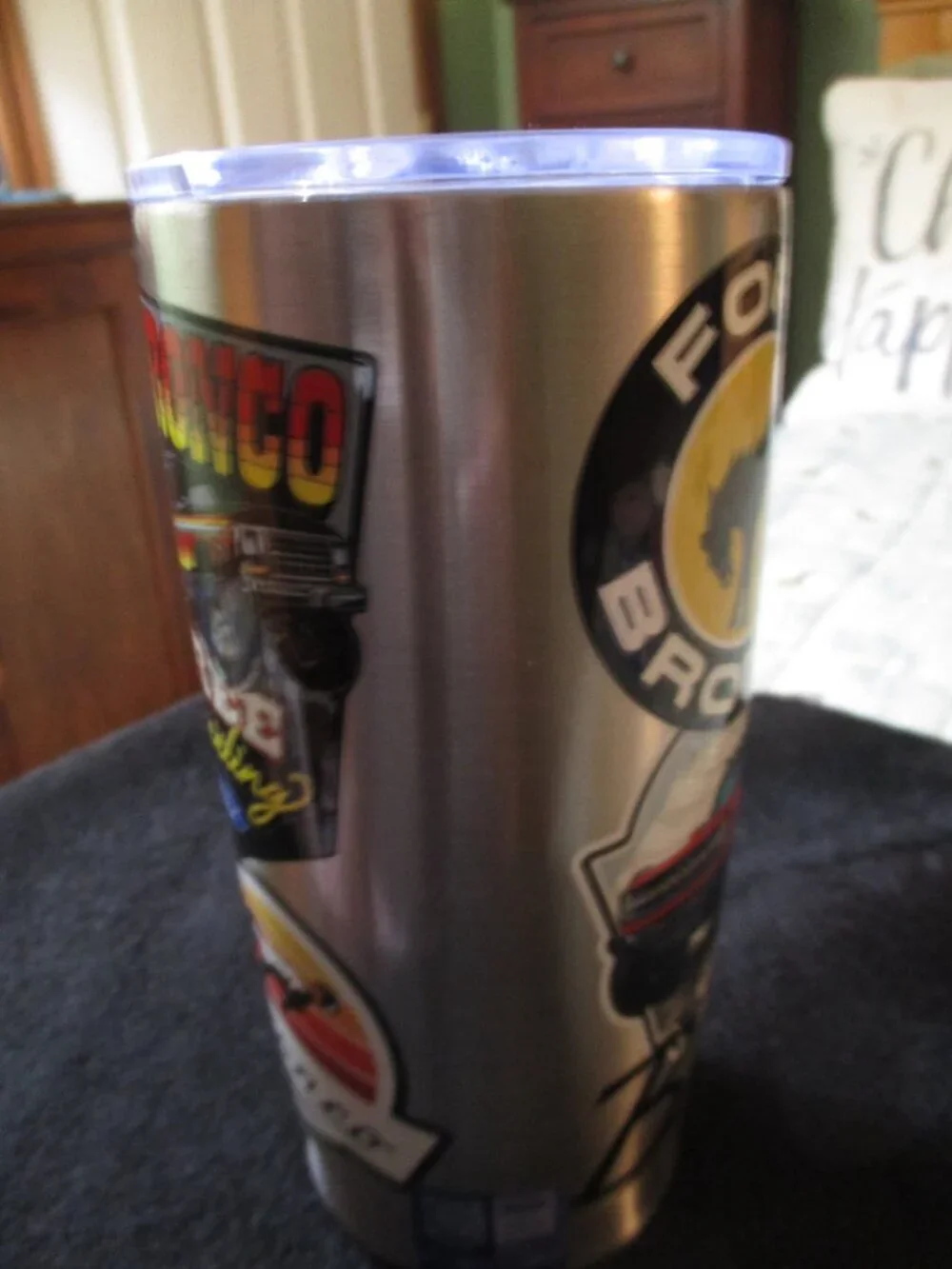Official FORD Bronco Stainless Steel 